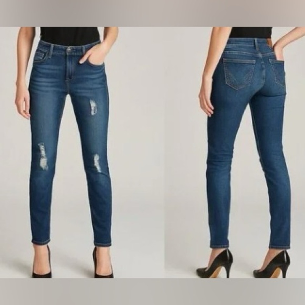 Armani Jeans Women's Skinny Jeans - Dark Blue